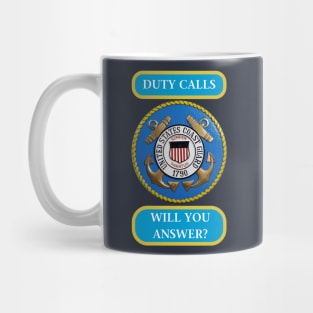 DutyCallsCoastGuard Mug